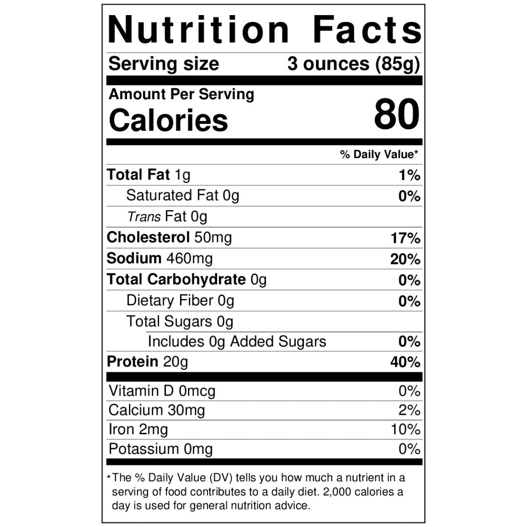 Snow Crab Leg Pieces - 1 lb