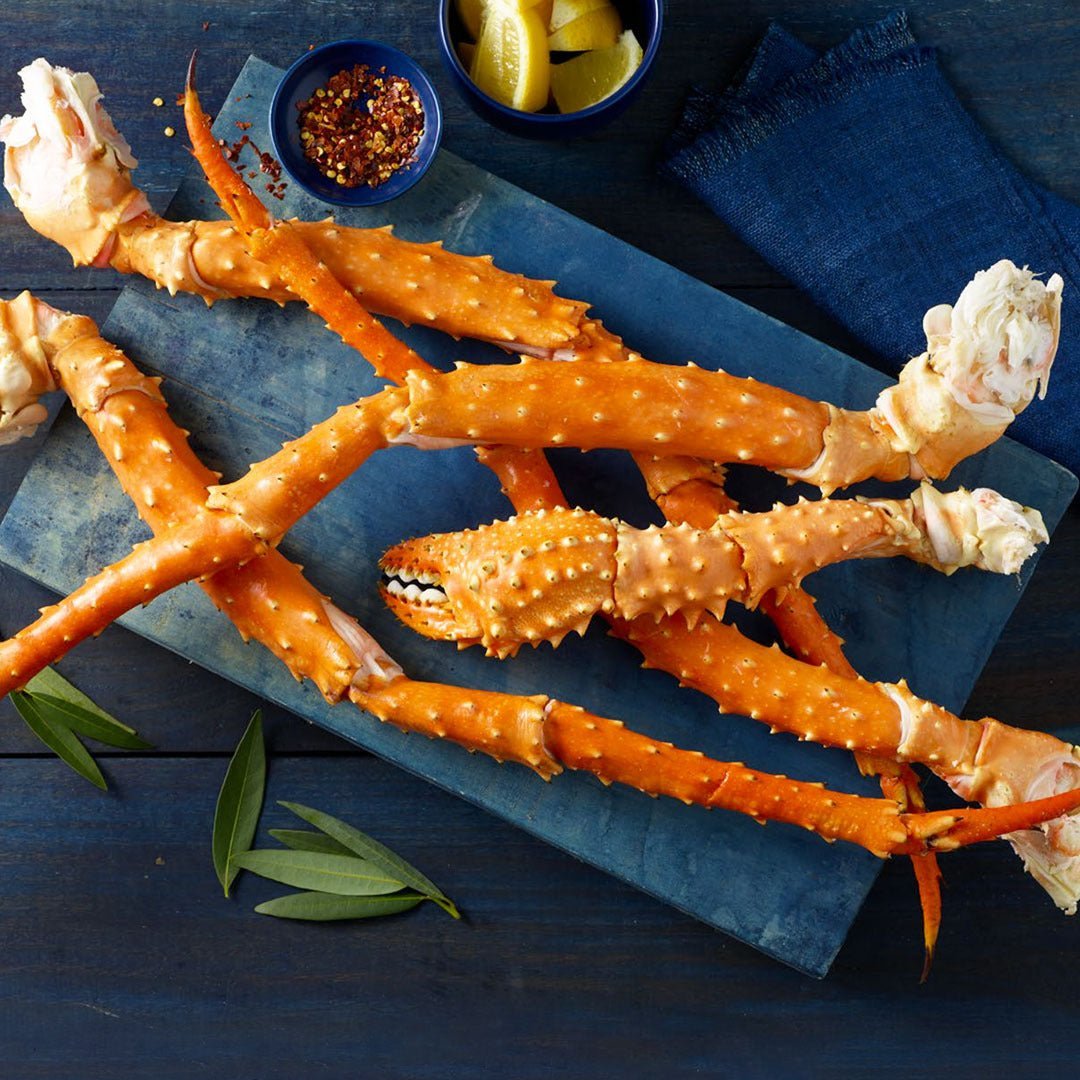 Colossal Alaskan Golden King Crab Legs